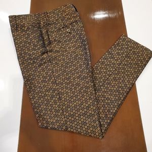 EUC- Stylish Per Se Black & Copper Pants!!🌻🍁🌻🍁
